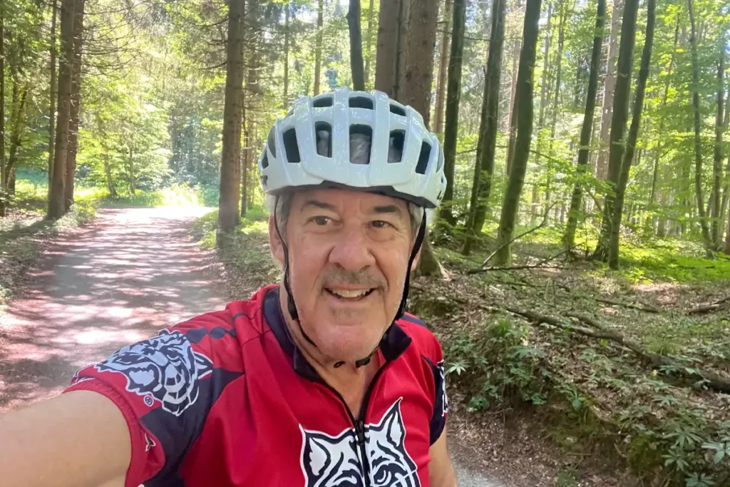 Cycling in the Slovenian Alps
